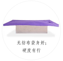 無紡布袋身好，硬度有行